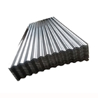 Plain Colour Coated Corrugated Roof Tile With Mill